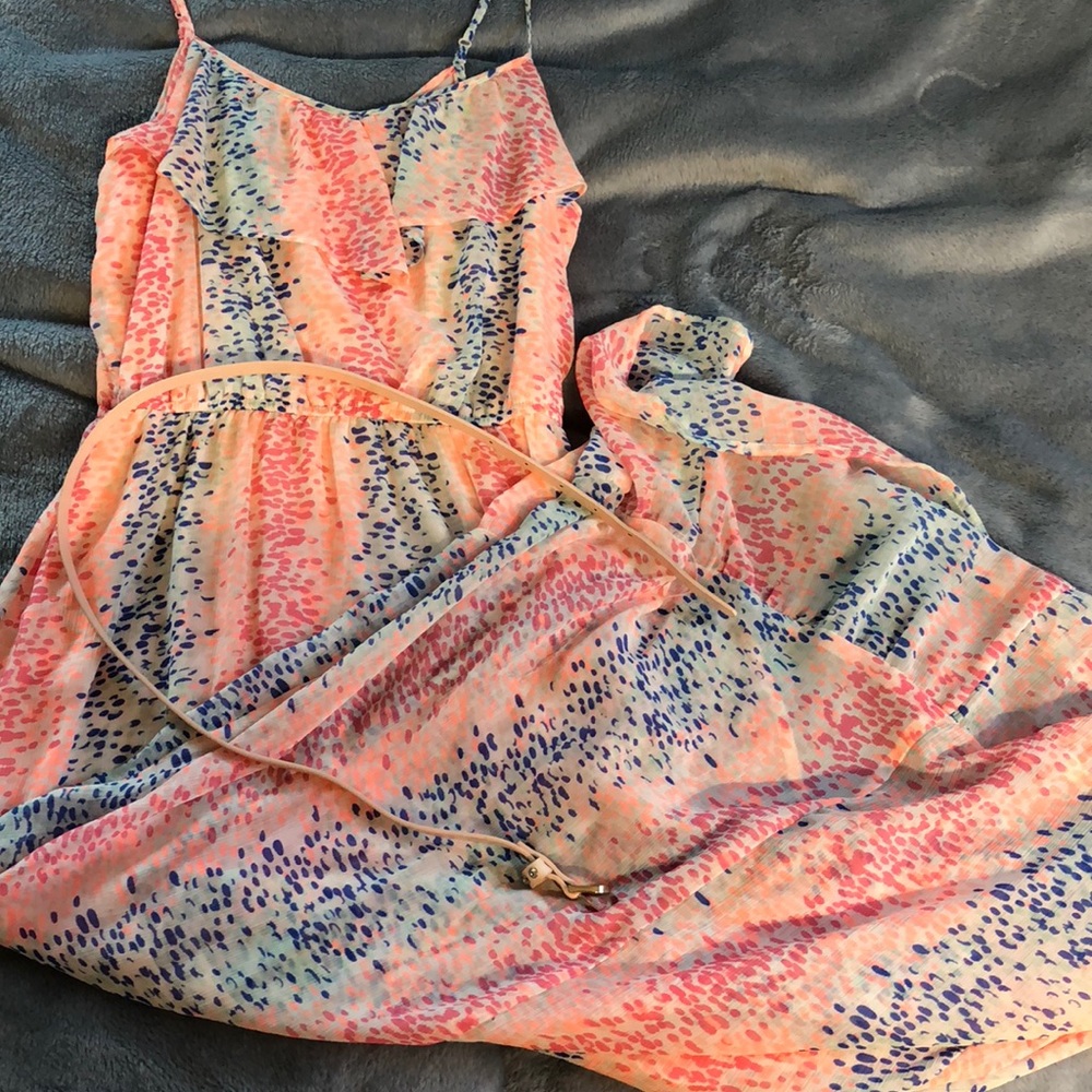 High front low back dress